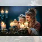 تابلو فرش چاپی طرح مهر مادری