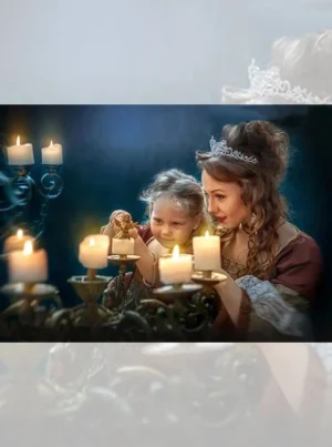 تابلو فرش چاپی طرح مهر مادری